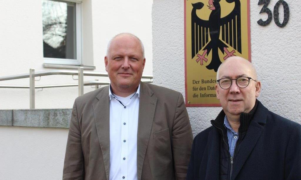 Bundesdatenschutzbeauftragter Ulricht Kelber trifft Staatssekretär Gerd Billen