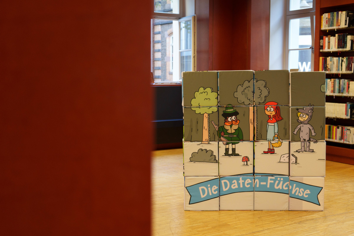 Puzzle aus Würfeln zum Pixi-Buch "Das ist privat" (Quelle: BfDI - DH) Puzzle aus Würfeln zum Pixi-Buch "Das ist privat"