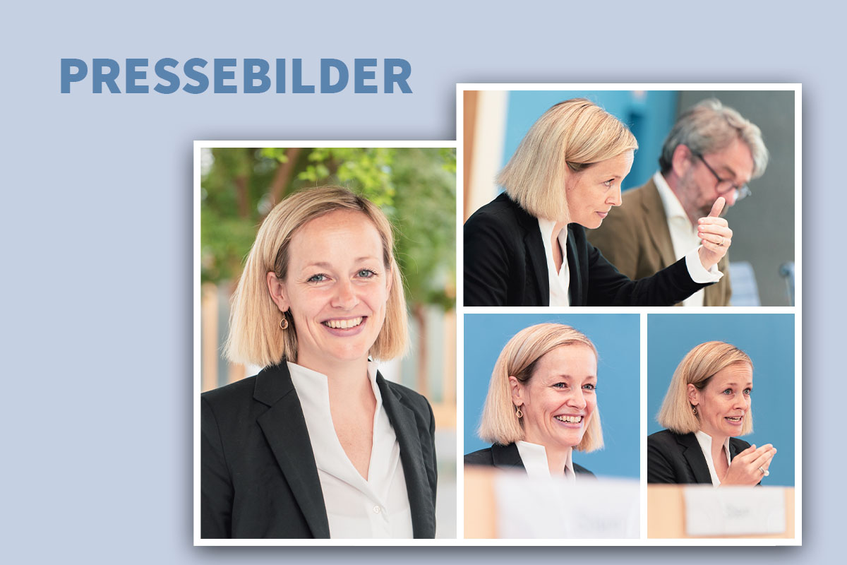 verweist auf: Pressebilder (Quelle: BfDI/DH) Beispielbilder von Prof. Dr. Louisa Specht-Riemenschneider