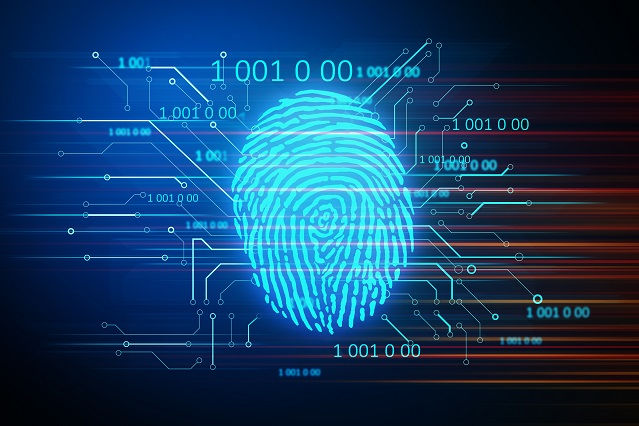 digitaler leuchtender Fingerabdruck (Quelle: ©peshkov- stock.adobe.com) digitaler leuchtender Fingerabdruck