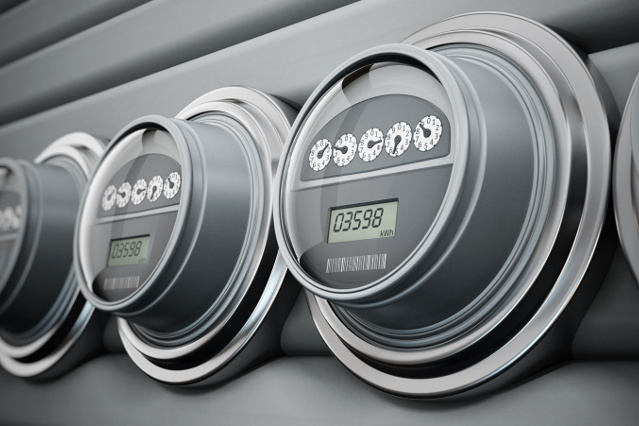 es sind zwei Geräte von Smart Metering abgebildet (Quelle: ©Destina - stock.adobe.com) es sind zwei Geräte von Smart Metering abgebildet
