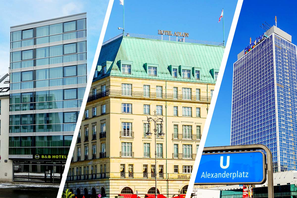 B&B Hotel, Adlon, Park Inn (Source: Adobe Stock/BfDI-DH) B&B Hotel, Adlon, Park Inn
