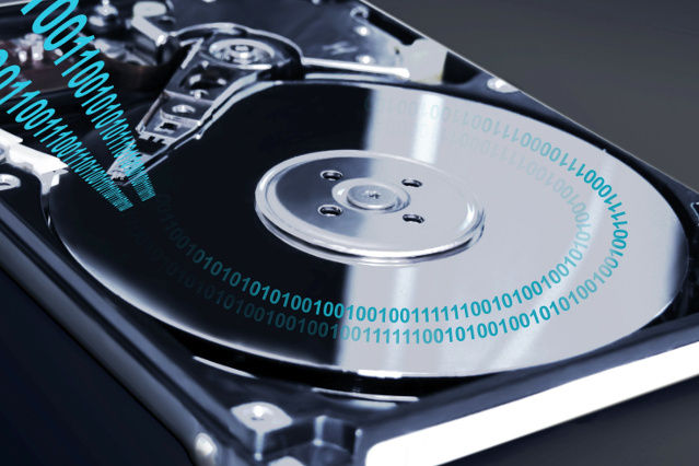there is an open hard disk with digital numbers (Source: ©pattilabelle - stock.adobe.com) there is an open hard disk with digital numbers